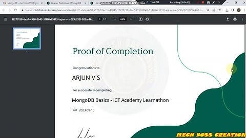 How to Register & Learn an ICT 2023 Mongo DB Course in Tamil More Details Available in Description 👇