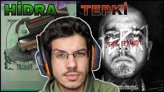 🔴 Hidra - Yolculuk EP & Tepki Şehir Efsanesi  | MisterKingMuhi Turkish Rap Reaction