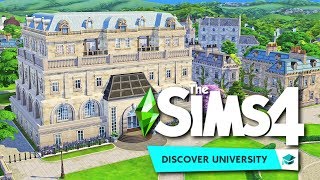 Renovating Drake Hall || The Sims 4 Discover University: Speed Build