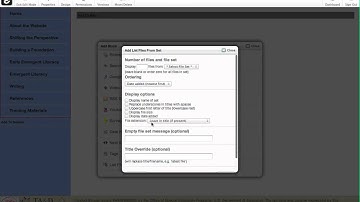 Adding file set to page in Concrete5