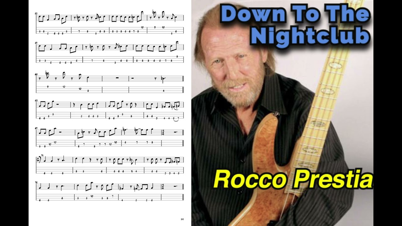 tower of power bass スコア Play Official version of You Ought To Be Havin' Fun Sheet