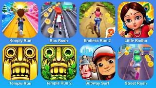 Kooply Run,Bus Rush,Endless Run 2,Little Radha,Temple Run,Temple Run 2,Subway Surf,Street Rush screenshot 5