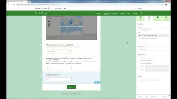 Lab 3 - How I created the Tree Health Survey (NOTE Geolocate is now 