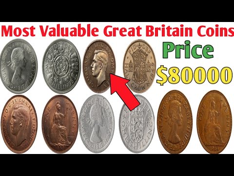 Old Great Britain Coins Value And Price | Most Valuable Great Britain Coins Value | Rare Britain