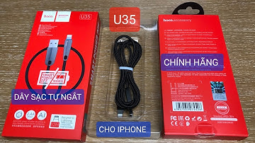 Dây Sạc Tự Ngắt Cho IPhone , iPad , Chính hãng Hoco U35