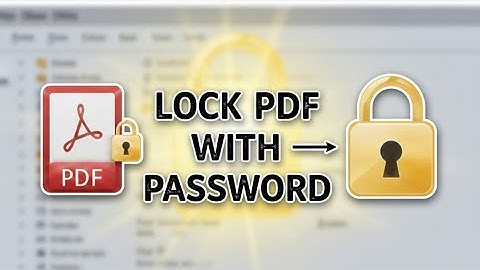 How to Protect a PDF with Password for FREE (2025) 🔒