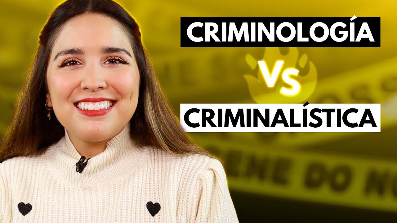 Conoce las diferencias entre Criminología y Criminalística 🔎 Criminología  vs Criminalística - YouTube