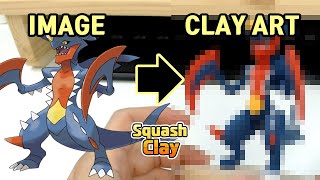 Pokémon Clay Art: Mega Garchomp Dragon/Ground Pokémon!!