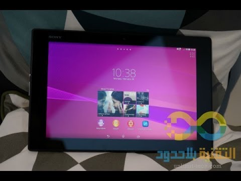 نظرة على لوحي Sony Xperia Z2 Tablet