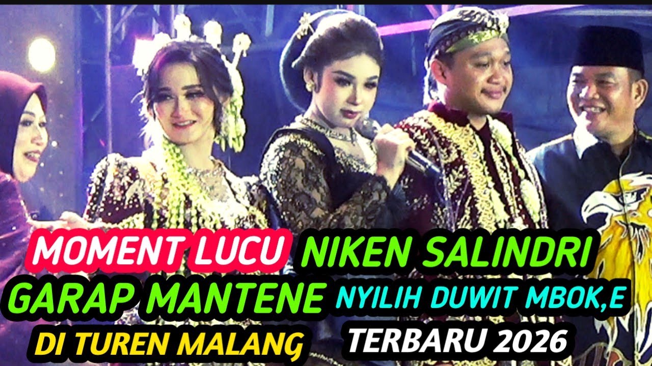 MOMENT LUCU NIKEN SALINDRI GARAP  MANTENE DII TUREN MALANG 12 JANUARI 2026