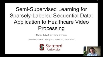 WACV 23: Semi-Supervised Learning for Sparsely-Labeled Sequential Data: Healthcare Video Processing