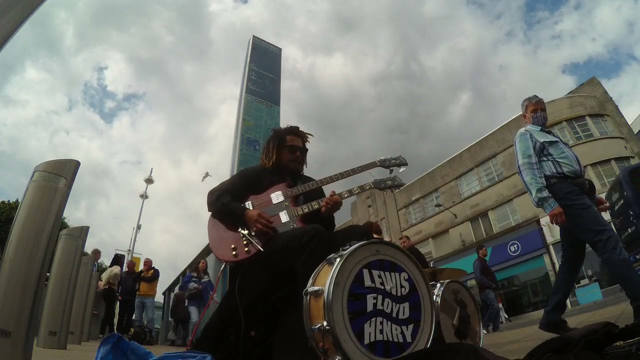 Busking in the UK - Code Breaker - Lewis Floyd Henry