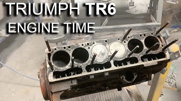 1974 Triumph TR6 - Part 63 - Taking The Engine Apart