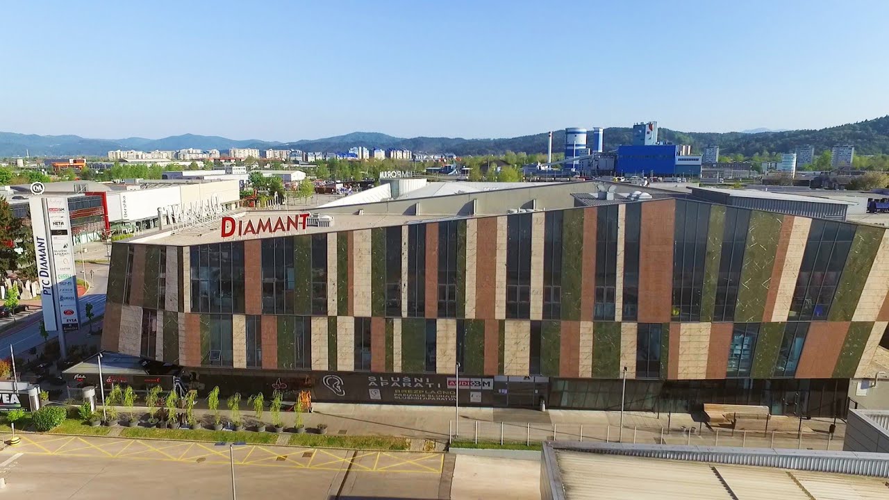 AUDIO BM slušni center Ljubljana BTC Diamant iz zraka - YouTube