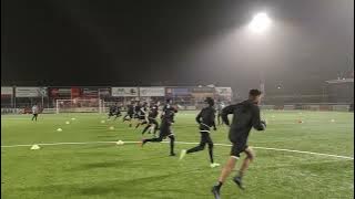 Shuttle Run Test #voetbal #ISRT