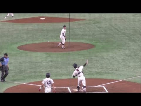 ＜ドラフト2018 東北楽天イーグルス2位指名＞大阪商業大学  太田 光 捕手（広陵高）セカンドへのスローイング：第６７回全日本大学野球選手権2018
