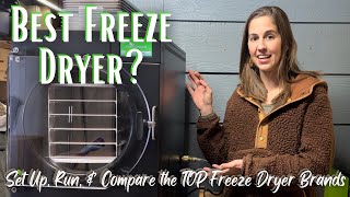 THE BEST FREEZE DRYER ON THE MARKET Freeze Dryer Review Comparing SatyFresh & Harvest Right