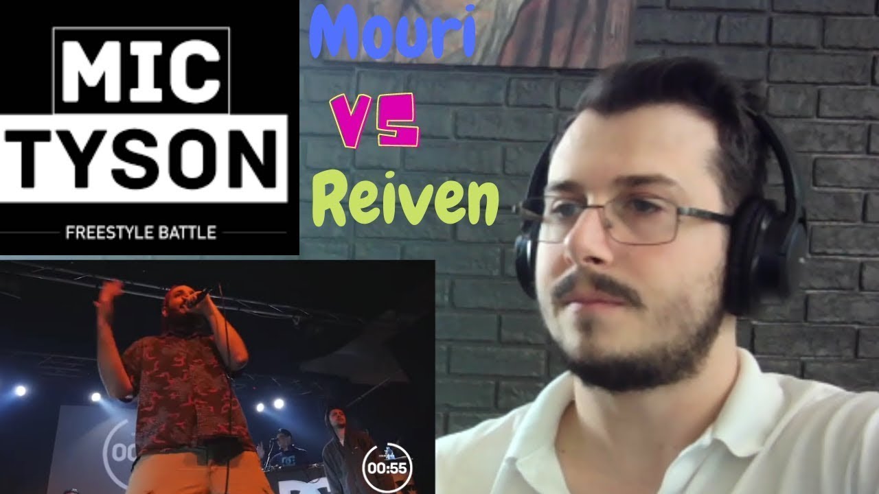 Reazione Mic Tyson - Freestyle Battle || Mouri VS Reiven (semifinale, turno 1) REACTION