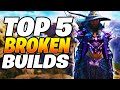 TOP 5 BROKEN BUILDS RIGHT NOW IN T2! Throne and Liberty Builds T2