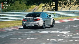 2021 BMW M5 CS SPIED TESTING AT THE NÜRBURGRING