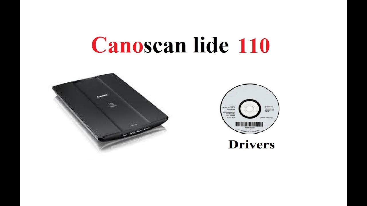 canon lide 110 scanner utility