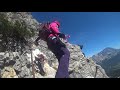 Via ferrata Maria and Andrea Ferrari a Ra Bujela 12 09 2018