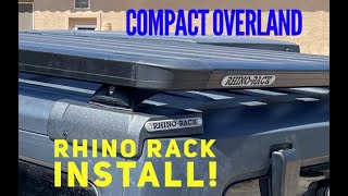 Rhino Rack Backbone & Pioneer Platform Installation Jeep Wrangler 2 Door  Compact Overland Build