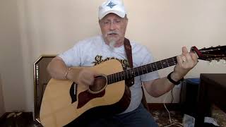 2466 -  Rollin' With The Flow -  Charlie Rich cover -  Vocal -  Acoustic guitar & chords