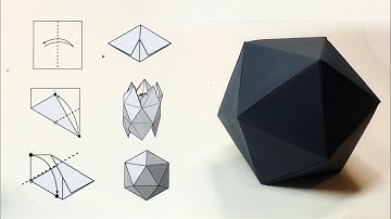 Paper Regular Icosahedron ● Origami diagram