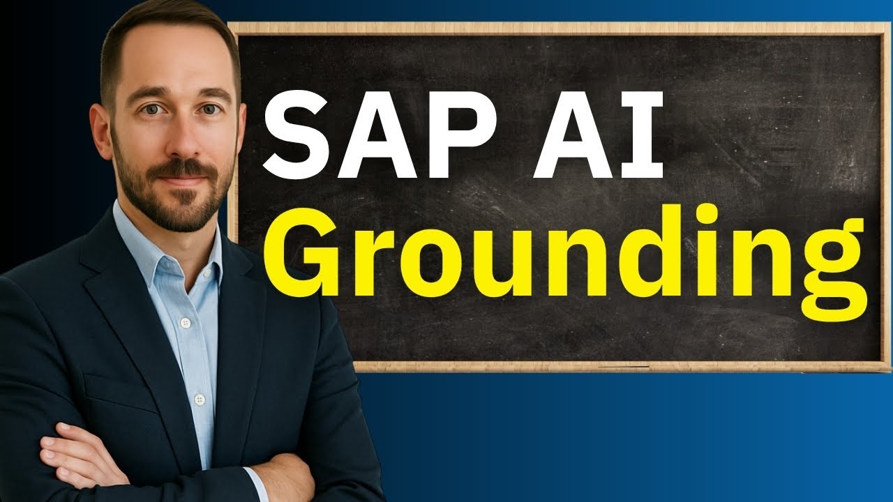Grounding in SAP Generative AI Hub Explained with Demo (Free Trial Setup)