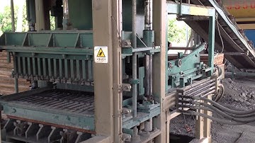 QT5 20 concrete block making machine