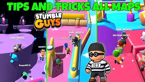 Tips And Tricks Of All Maps In Stumble Guys || Pro Tips And Tricks 😳