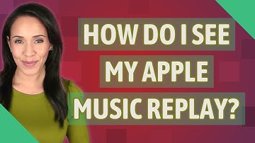 How do I see my Apple music replay?
