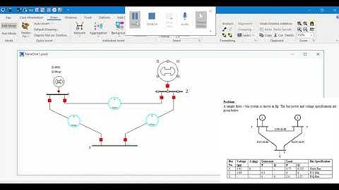 Power Flow analysis using Power World simulator