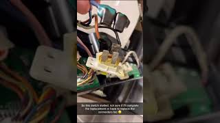 Danby Dishwasher Melted Power Switch Replacement