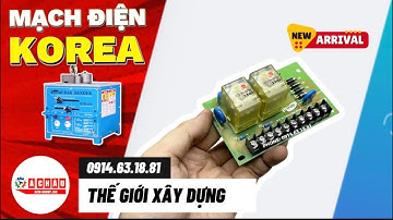 BẢNG VỈ MẠCH ĐIỀU KHIỂN, BẢNG MẠCH ĐIỆN TỬ MÁY UỐN SẮT HÀN QUỐC 