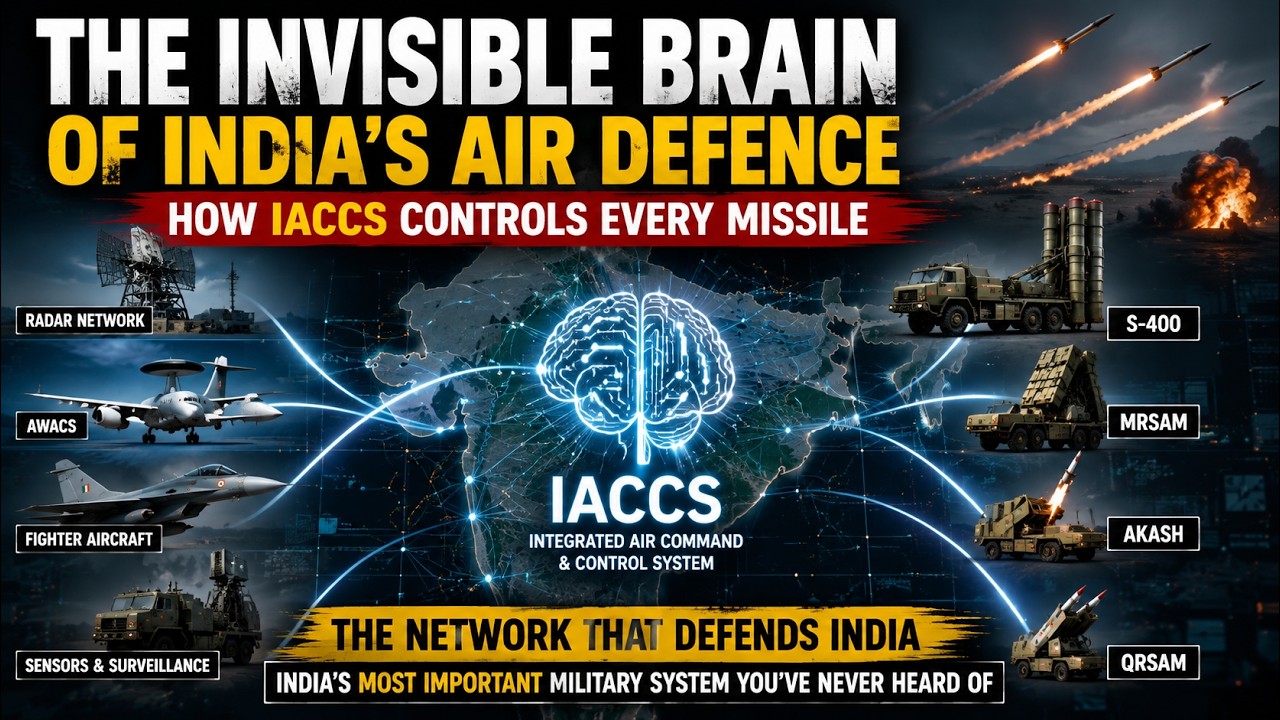 The Invisible Brain of India's Air Defence | How IACCS Controls Every Missile