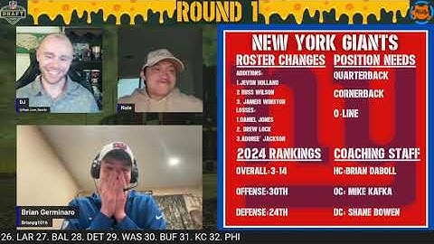 New York Giants Fans React to Jaxson Dart Pick