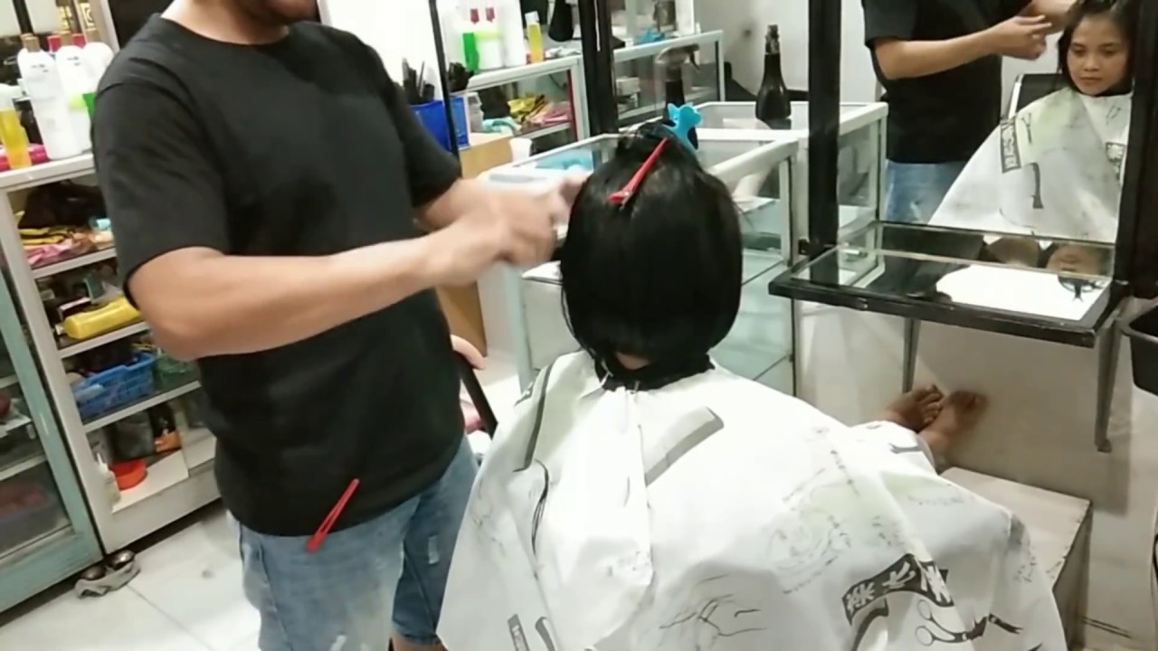  potong  rambut  bob cantik  YouTube