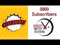 🎉 3,000 Subscribers 🎉 Watch Giveaway 🎁 Honest Watch Reviews (CLOSED)