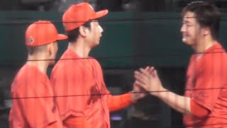 島内颯太郎、一死満塁の大ピンチを見事に火消し佐藤、森下を抑える投球ハイライト2024年5月7日