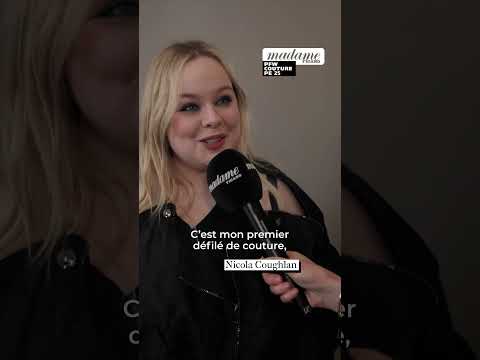 Les stars étaient au rendez vous pour applaudir Maria Grazia Chiuri au défilé Dior couture 2025 #pfw