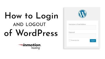 How to Login and Logout of the WordPress Admin Dashboard - Step-by-Step WordPress Tutorials