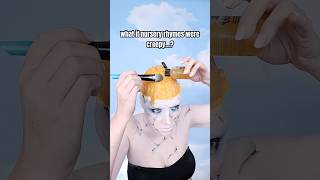 I poured honey on my head for this 🤨 #makeup #makeuptutorial #creepy
