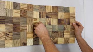 Wodewa 50 Holz Wandverkleidung Selbstkebend Verlegeanleitung