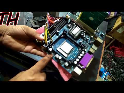 How To Repair Computer Motherboard  No Display  No Hot  By Technical Hazzaz