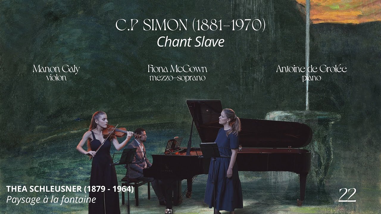 C.P. Simon, Chant Slave – Fiona McGown, Manon Galy, Antoine de Grolée