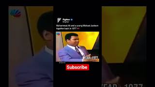 Muhammad Ali and Michael Jackson #viralvideo #michaeljackson #boxing #pop #viral #muhammadali #sport
