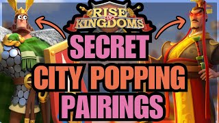 NEW STRONGEST City Popping marches to Get YOU BEST TRADES! Rise of Kingdoms