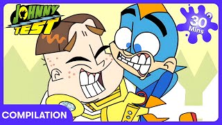 ultimate water battle johnny test wildbrain kids wildbrain
